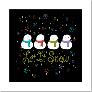 Let It Snow Posters and Art